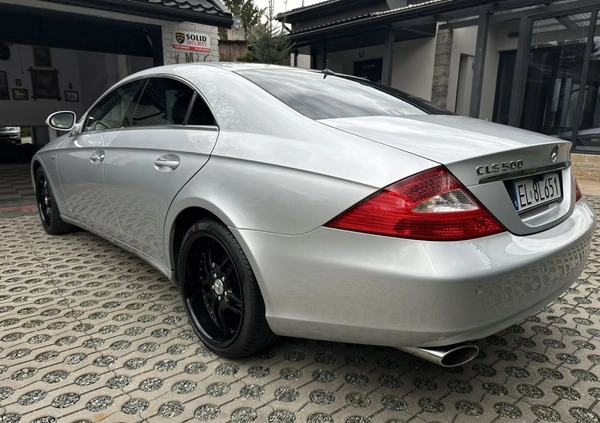 Mercedes-Benz CLS cena 79900 przebieg: 96000, rok produkcji 2007 z Łódź małe 67